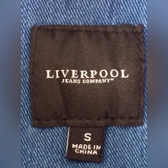 Liverpool  Strech Jean Jacket S - Picture 8 of 10